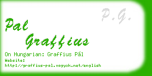 pal graffius business card